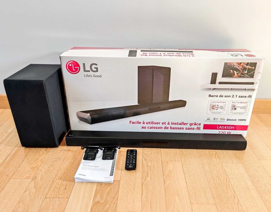 Bezprzewodowy soundbar LG LAS450H