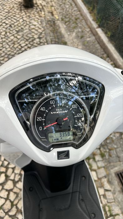 Honda Vision 110 com 3 anos de garantia da marca