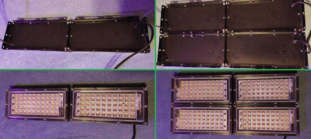 Panel do uprawy roślin lampa FULL SPECTRUM - LED GROW 30/50W