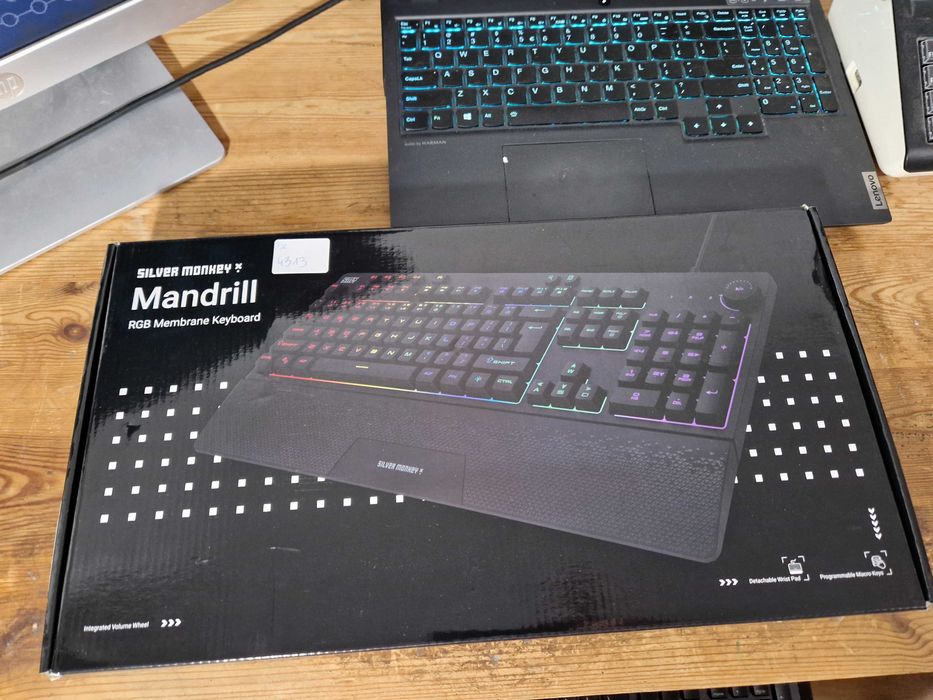 Klawiatura przewodowa Silver Monkey X Mandrill (4313)