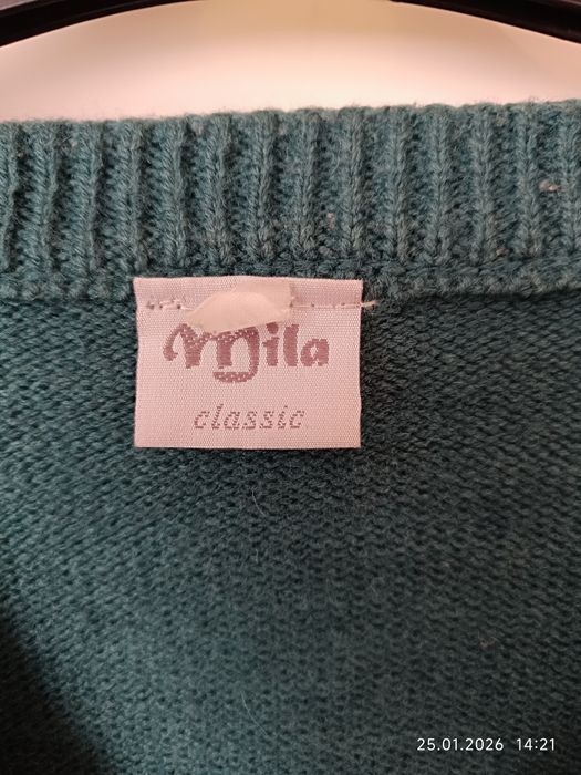 Zielony swetr sweter  męski r XL