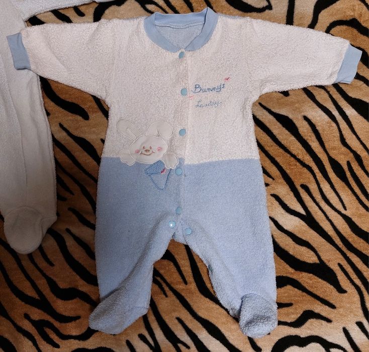 Человечки махровые для новорождённых