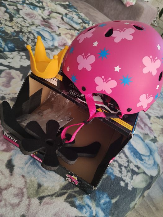 Kask dla dziewczynki
