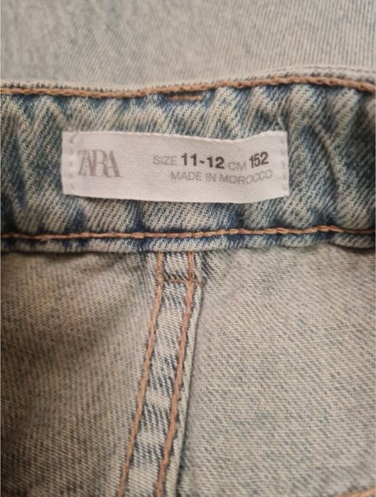 Zara джинсы багги baggi на мальчика 11-12лет