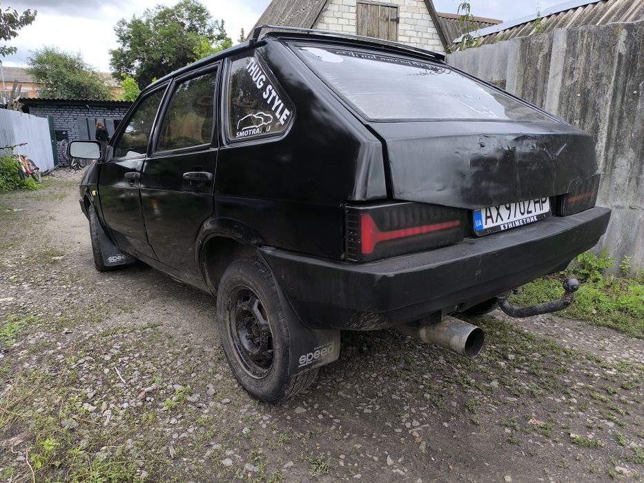 Ваз 2109 черная молния