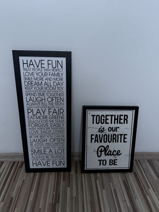 Obraz obrazek w czarnej ramce plakat plakaty