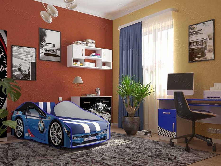 Ліжко машина, дитяче ліжко, кровать машина, детская кроватка