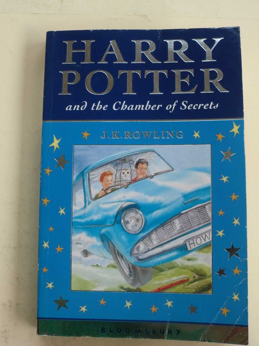 Harry Potter de J.K. Rowling -  1ª Edição em Inglês