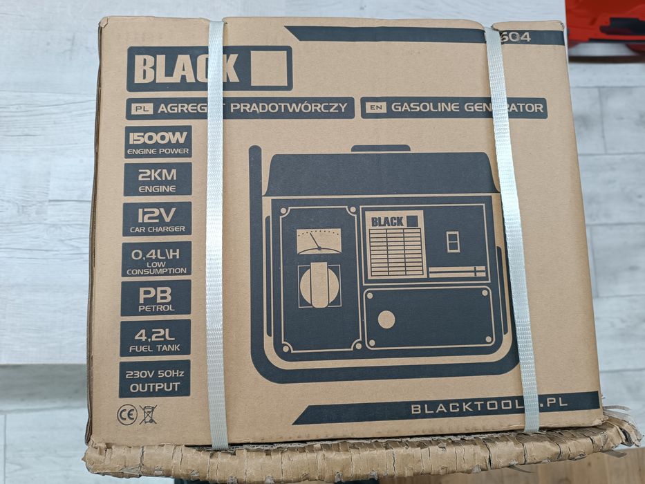 Генератор BLACK 1500W. 1.5клв генератор