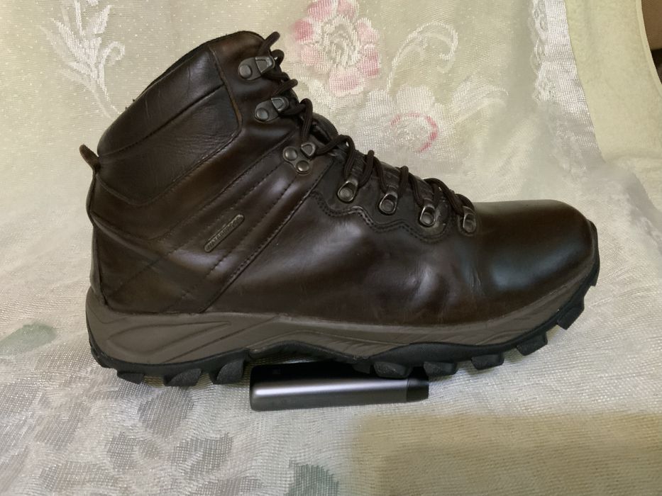 Кожаные теплые зимние ботинки Peter Storm. Размер 45, стелька 29.5 см