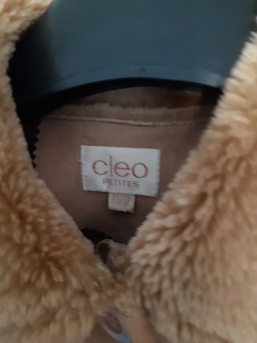 Kożuch kurtka damska, sztuczny kożuch XS