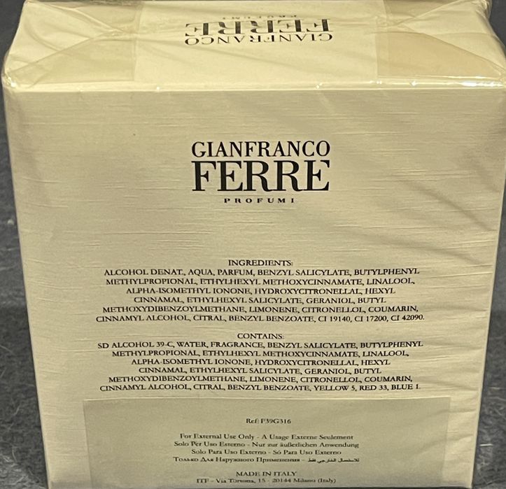 Perfume Gian Franco Ferre Camicia 113