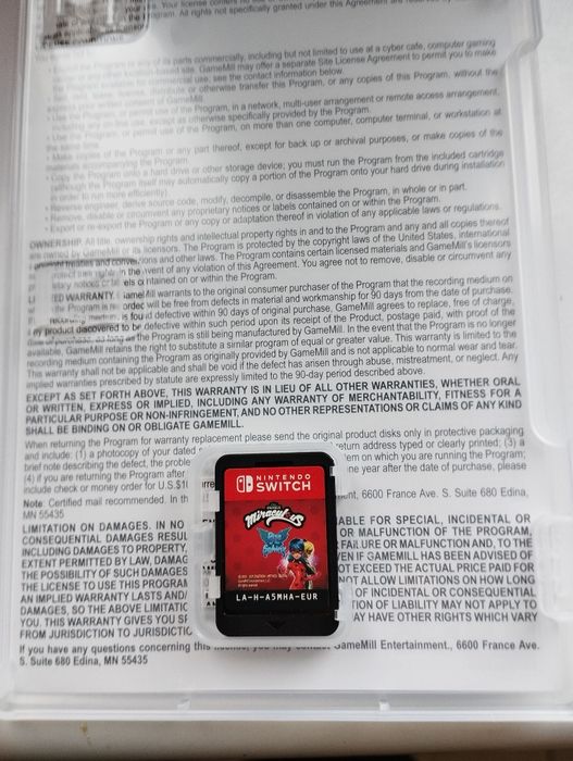 Nintendo switch miraculous