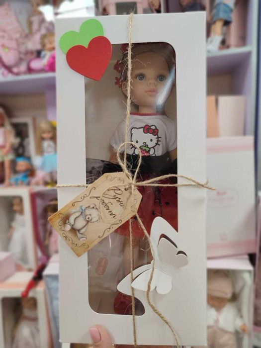 Кукла Паола Рейна / Paola Reina Рапунцель в туфлях и коробке, 34 см