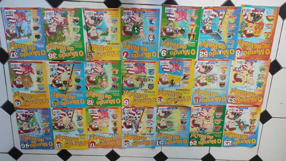 Lote 120 Revistas infantis diversas antigas