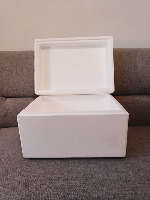 Pudełko styropianowe 30 litrów i 10 litrów, z wkładami chłodzącymi