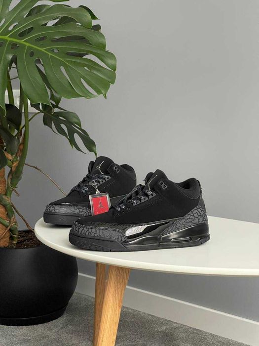 Мужские кроссовки Nike Jordan 3 Retro Black Cat "CT8532-001" 40-45
