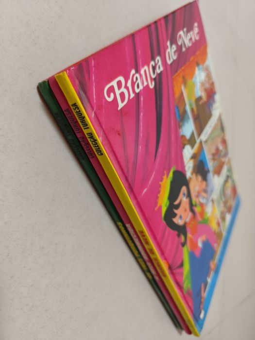Lote 3 Livros BD Infantis - Coleção Turquesa (Anos 80)