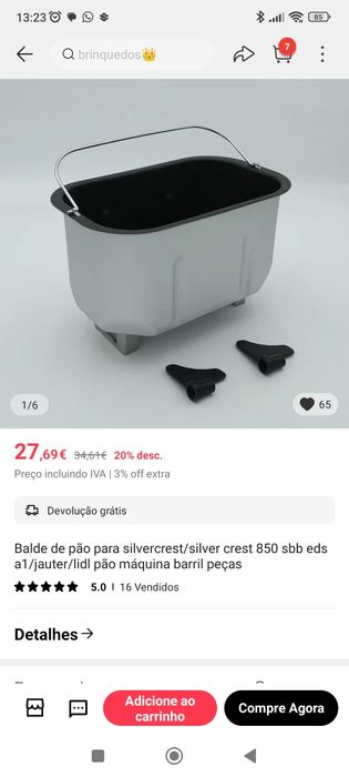 Máquina de fazer Pão