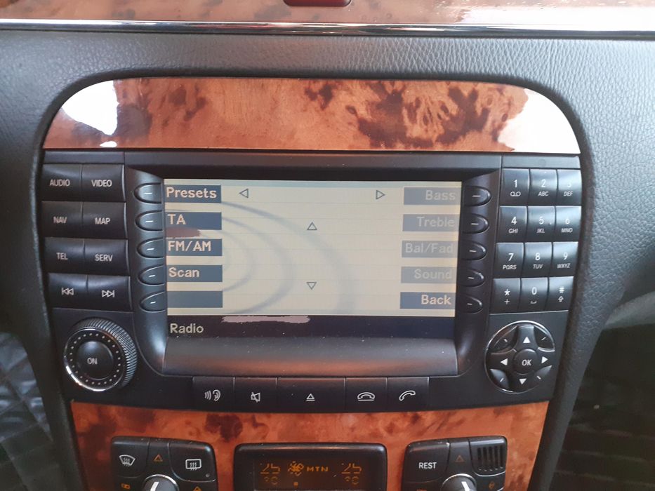 Radio Mercedes-benz Klasa S (w220)