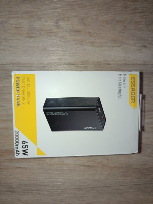 Повербанк Essager Power Bank 20000mAh 65W