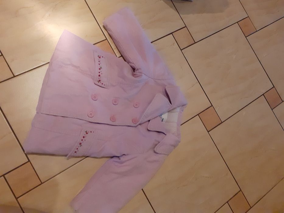 Płaszczyk H&M ciepły  wiosenny  92