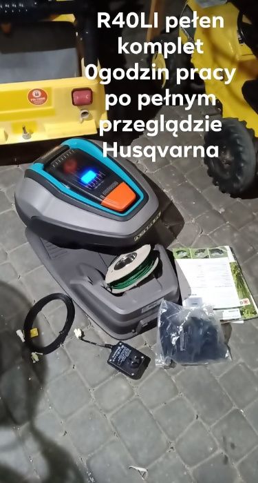 Roboty koszące Gardena