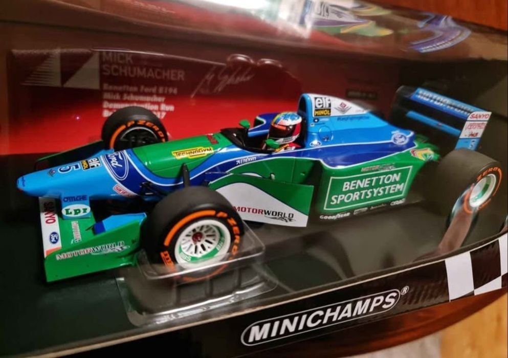 Miniatura F1 Michael Schumacher 1:18