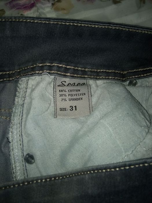 Dżinsy rozmiar 38 szare