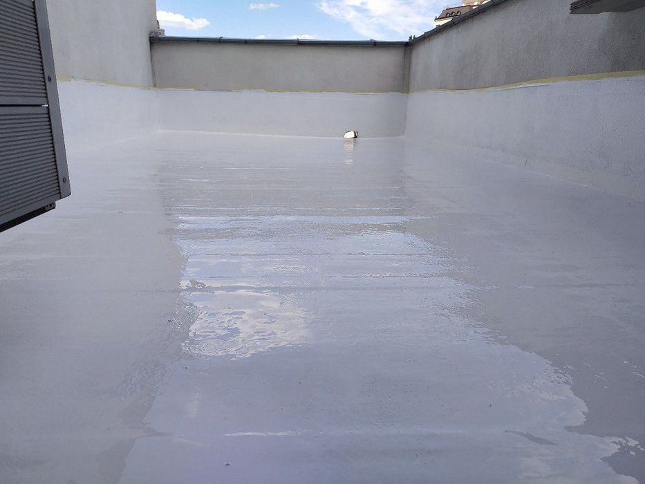 Ремонт старої покрівлі. Рівний дах . Гідроізоляція