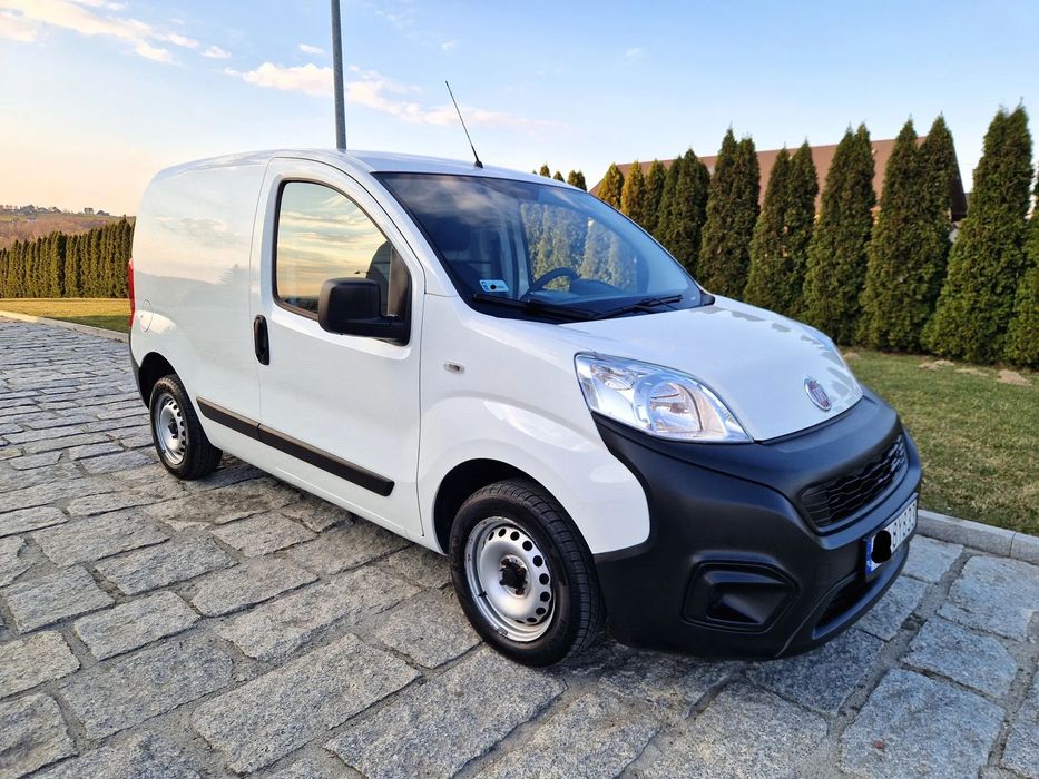 Fiat Fiorino Euro 6  Furgon Benzyna Krajowy 1 Wł Klima Zadbany F-VAT 23% Finansowanie