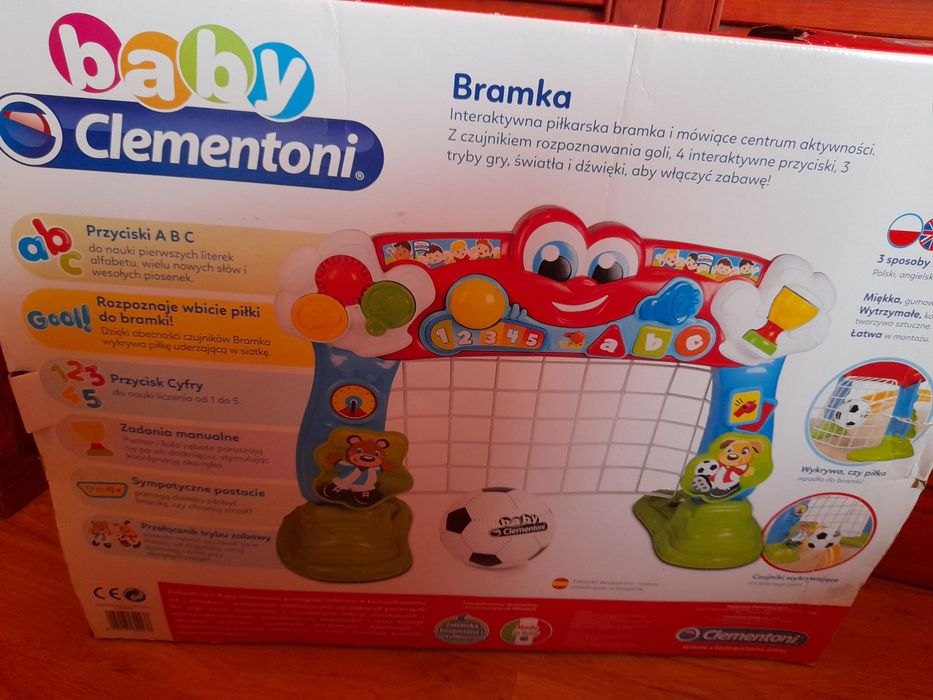 Bramka Clementoni mówiąca zabawka edukacyjna