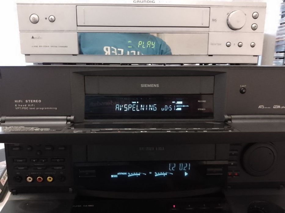 Видеомагнитофоны стерео