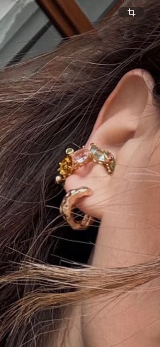 Розкішний каф кафф Gema Swarovski