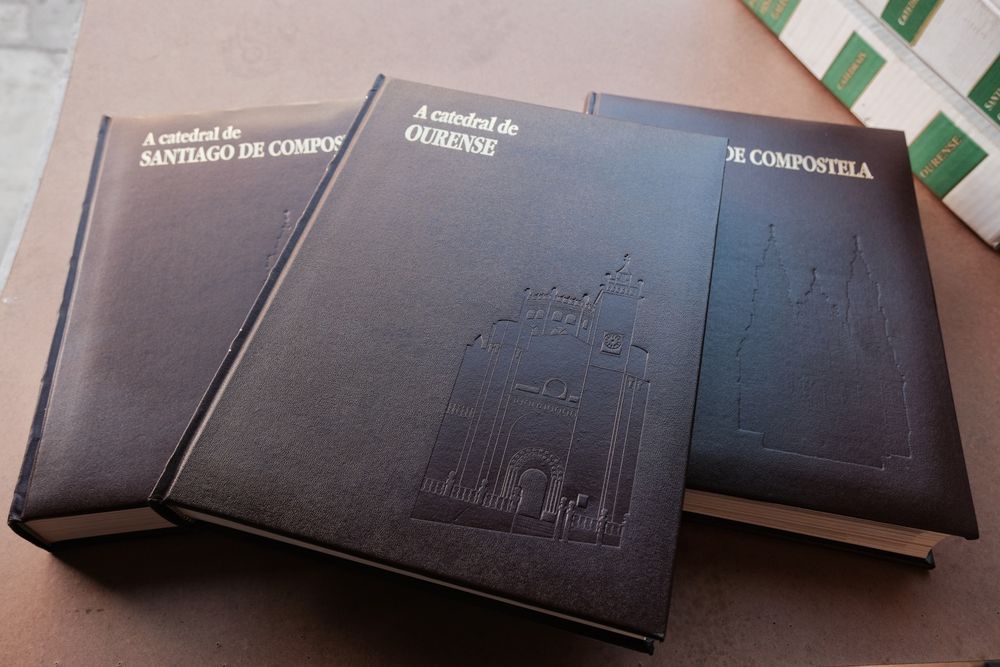 Património histórico galego - Santiago de Compostela e Ourense - 3 vol