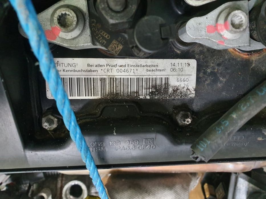 Motor Audi A7 3.0 TDI 2016 de 215cv, ref CRTE