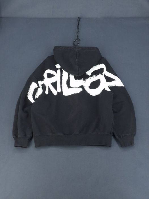 Gorillaz x H&M bluza z kapturem boxy hoodie  M