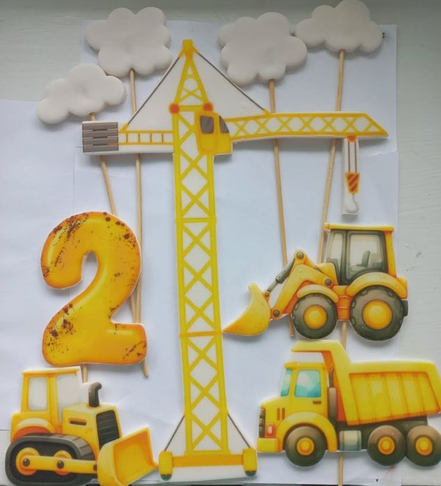 Топери на замовлення, цукрові прикраси для торта, кондитерська сировин