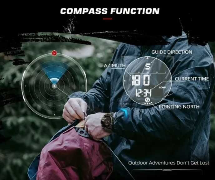 Часы NORTH EDGE для экстремальных условий