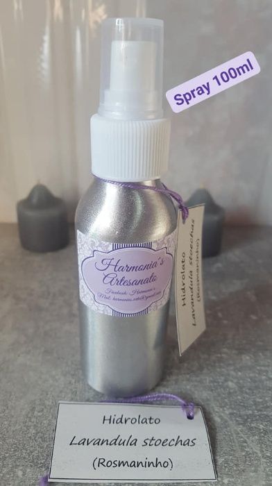 Hidrolato de Rosmaninho (Lavandula stoechas)-100% Natural sem químicos