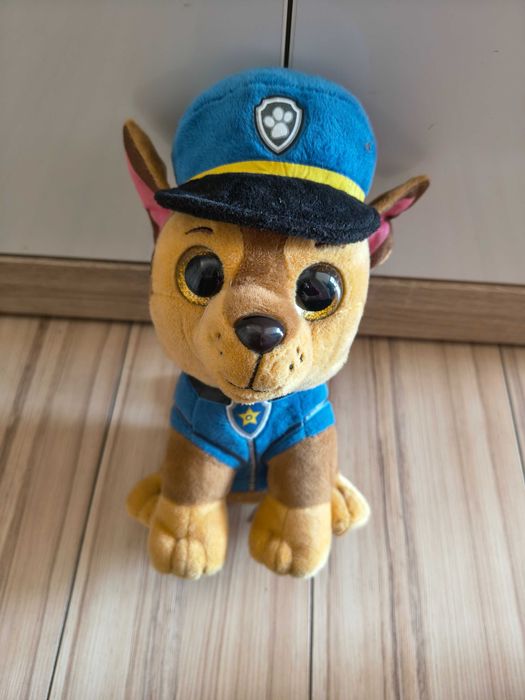 Pluszowy duży chase psi patrol ty beanie