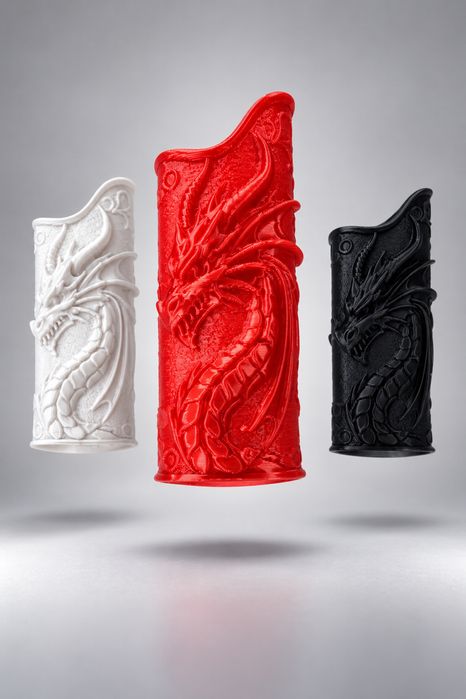 Capa para Isqueiro  – Design Dragão Gótico