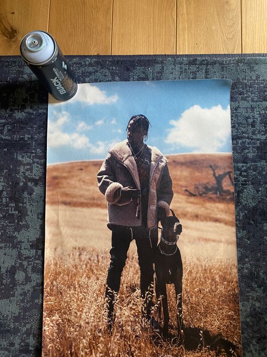 plakat travis scott doberman 60x40