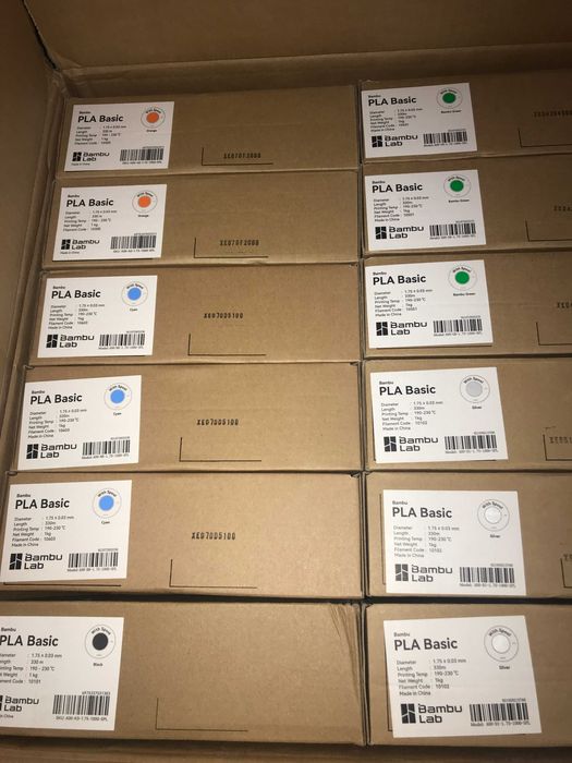 Bambu Lab PLA Basic з котушкою