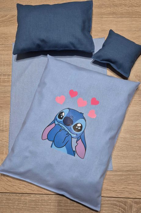 Stitch pościel dla laki do wózka łóżeczka kołyski 4 elem