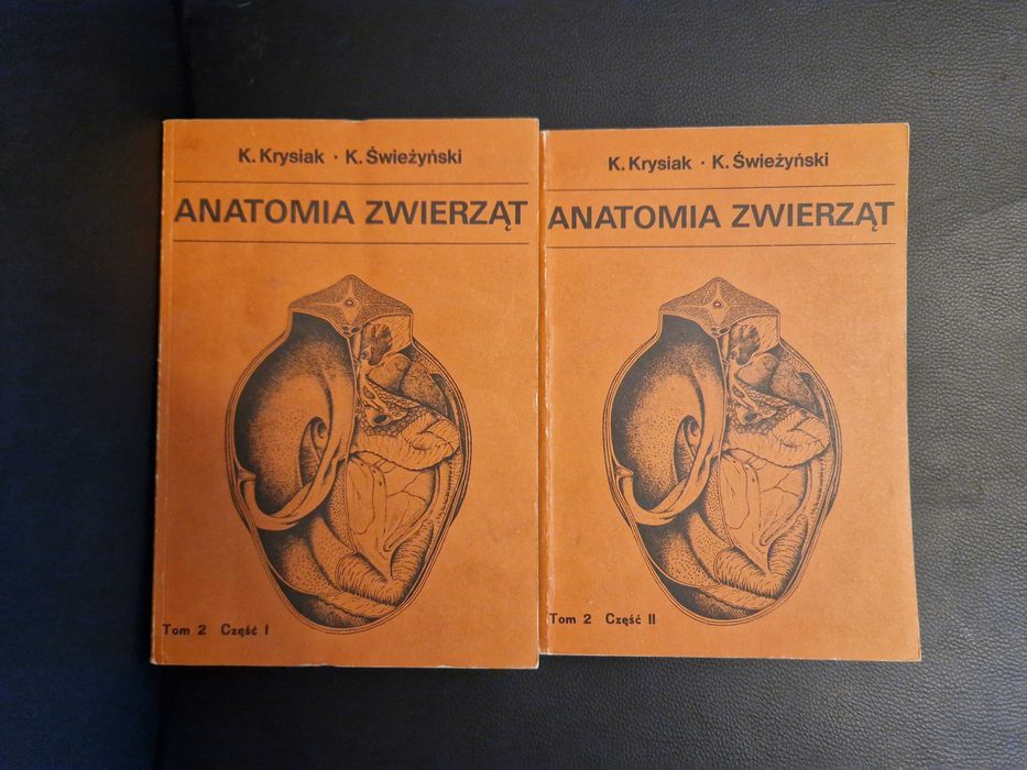 Anatomia zwierząt Komplet Krzysiak Świeżyński