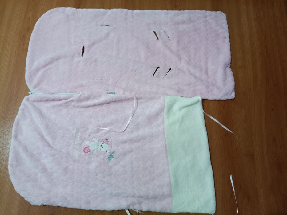 Saco de Dormir / ninho bebé/ gigoteuse para Carrinho passeio/ ovo marca Fruto Doce 75x40 (como novo)