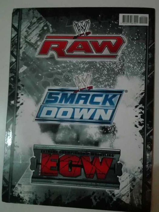 Caderneta Www Rivals & Cartas WWE & Body Blow...