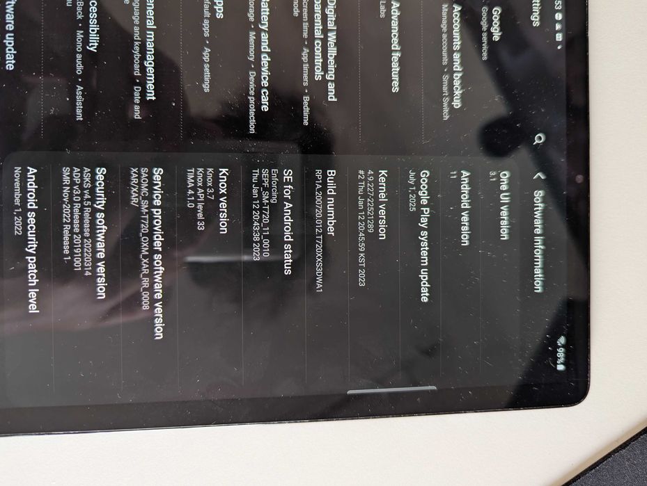 Samsung Galaxy Tab S5e 6GB/128GB AMOLED Excelente Estado Bateria 8+h