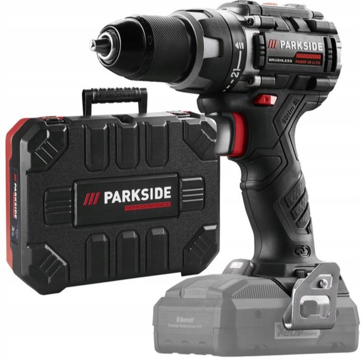 PARKSIDE Performance Wiertarko Wkrętarka PABSP 20-Li C4 20V + Gratis
